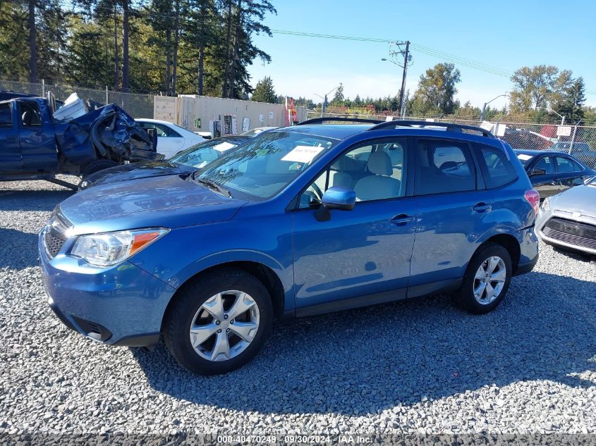 2015 Subaru Forester 2.5I Premium VIN: JF2SJADC0FH590888 Lot: 40470249