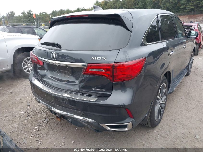 2020 Acura Mdx Technology Package VIN: 5J8YD4H52LL017031 Lot: 40470260