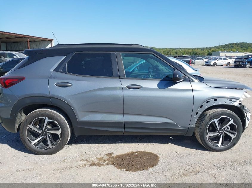 2021 Chevrolet Trailblazer Fwd Rs VIN: KL79MTSL6MB164865 Lot: 40470266