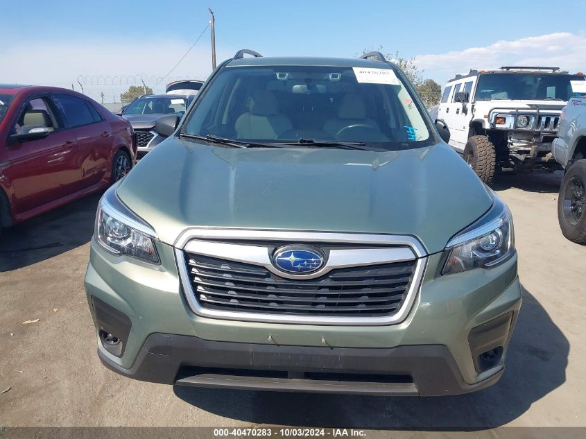 2019 Subaru Forester VIN: JF2SKACC4KH439481 Lot: 40470283