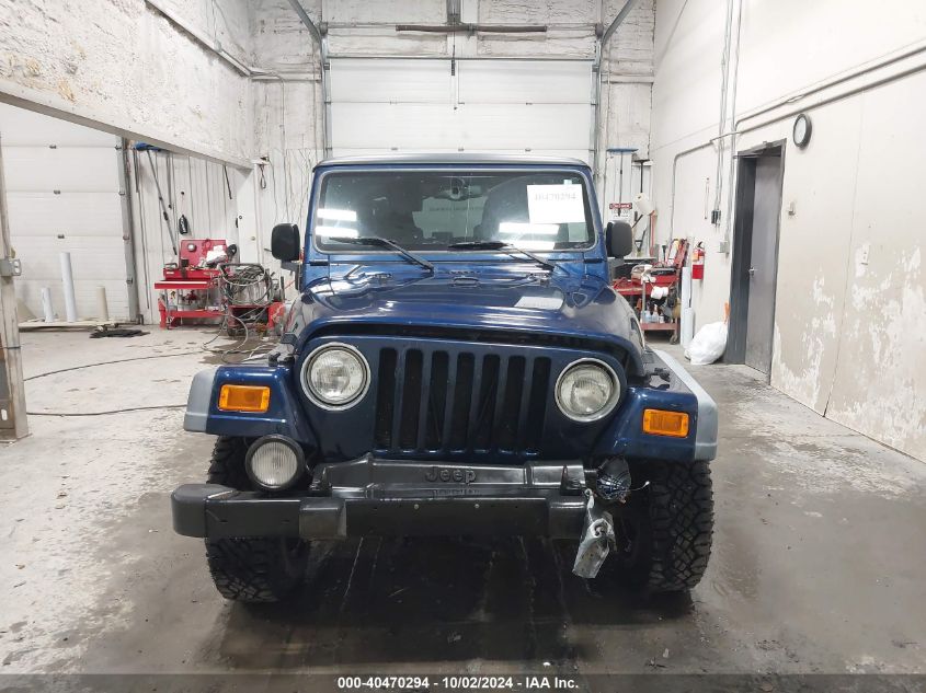 2004 Jeep Wrangler Unlimited VIN: 1J4FA49S44P786900 Lot: 40470294