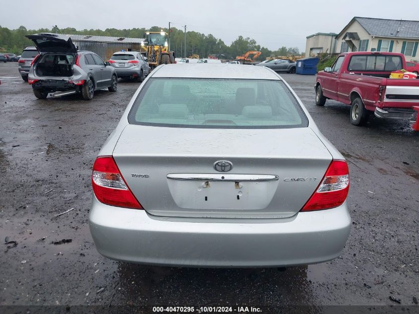 2004 Toyota Camry Le VIN: 4T1BE32KX4U801006 Lot: 40470295