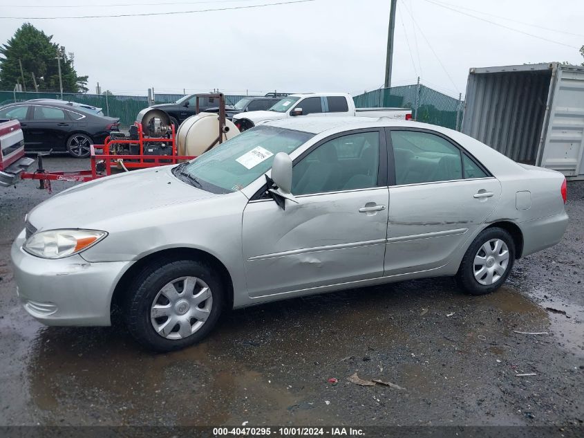 4T1BE32KX4U801006 2004 Toyota Camry Le