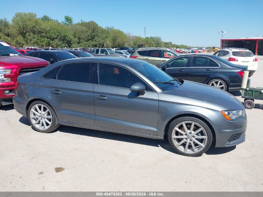 2016 Audi A3 1.8T Premium VIN: WAUA7GFFXG1019015 Lot: 40470303