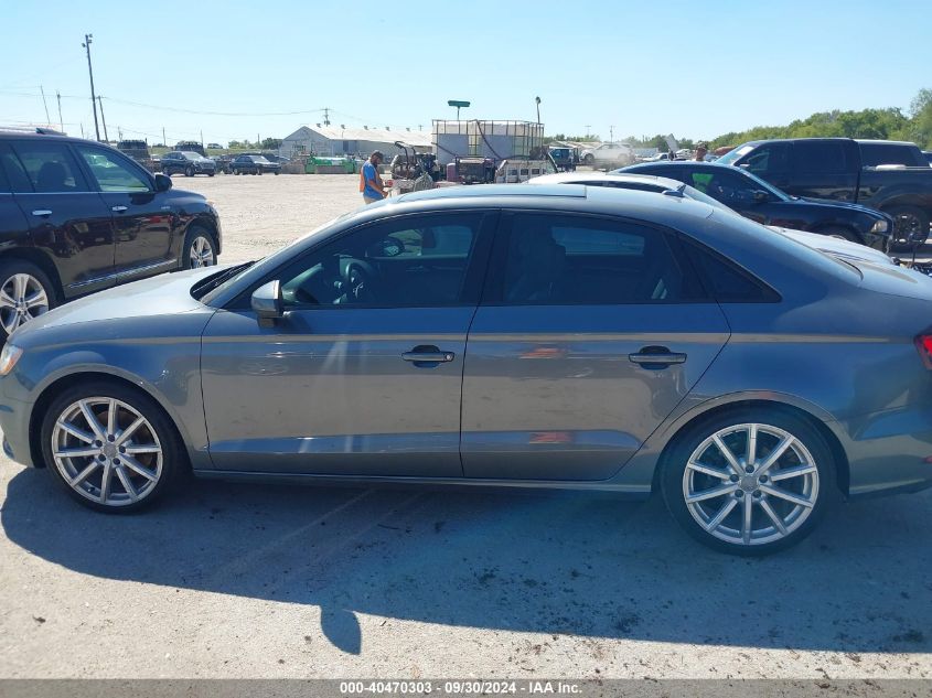 2016 Audi A3 1.8T Premium VIN: WAUA7GFFXG1019015 Lot: 40470303