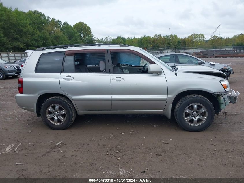 JTEEP21A670216638 2007 Toyota Highlander V6