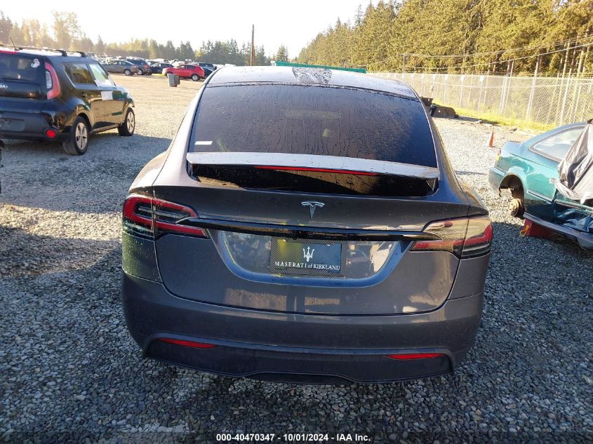 2023 Tesla Model X Dual Motor All-Wheel Drive/Standard Range VIN: 7SAXCAE52PF373412 Lot: 40470347