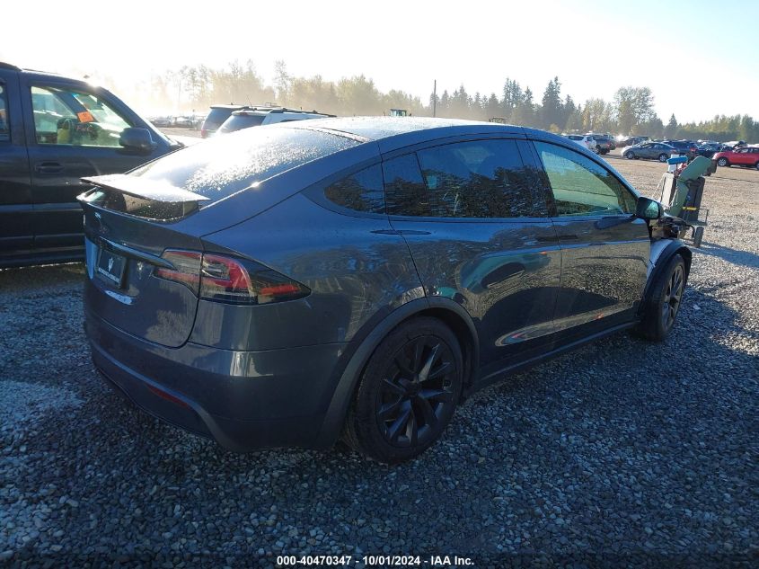 2023 Tesla Model X Dual Motor All-Wheel Drive/Standard Range VIN: 7SAXCAE52PF373412 Lot: 40470347