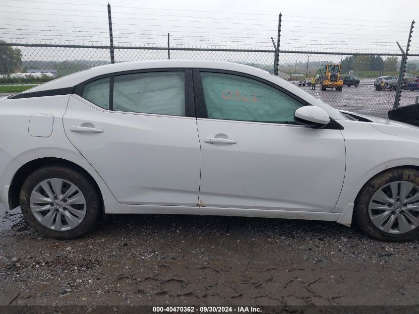 2020 Nissan Sentra S Xtronic Cvt VIN: 3N1AB8BV2LY216421 Lot: 40470362