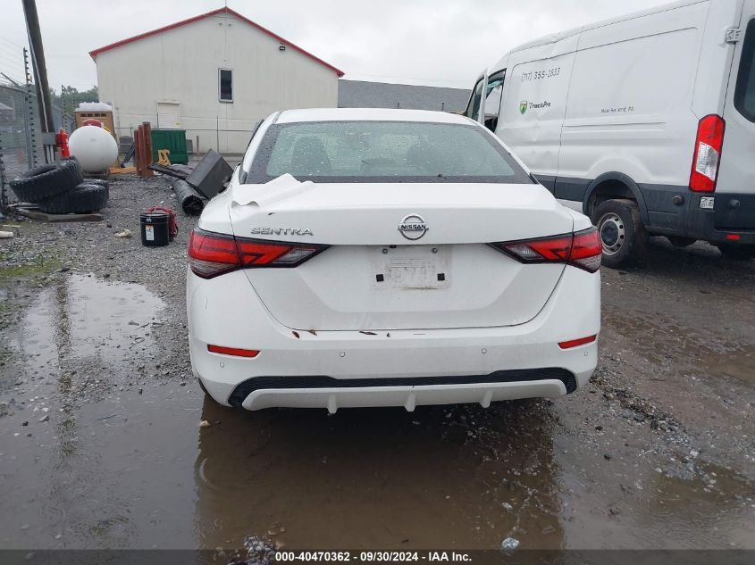 2020 Nissan Sentra S Xtronic Cvt VIN: 3N1AB8BV2LY216421 Lot: 40470362