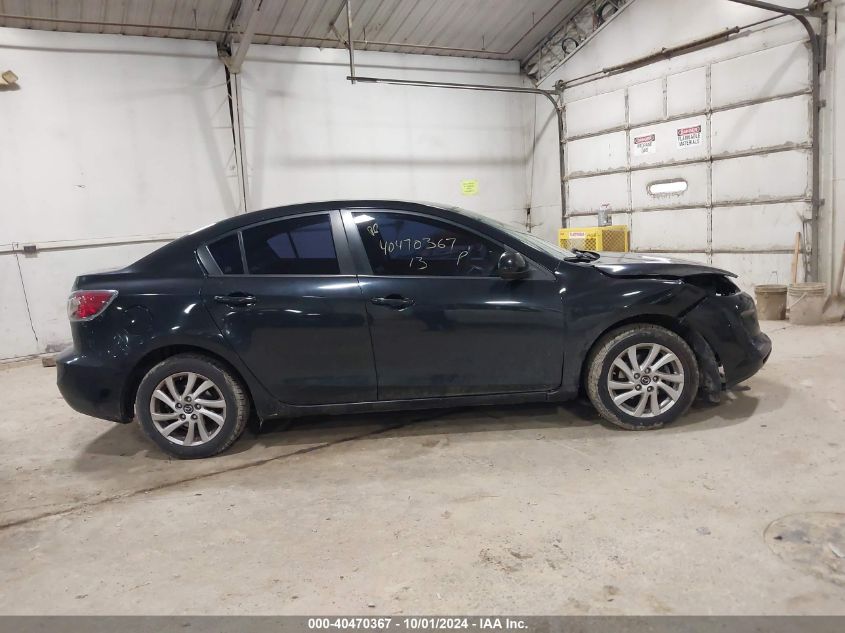 2013 Mazda Mazda3 I Grand Touring VIN: JM1BL1WP9D1807532 Lot: 40470367