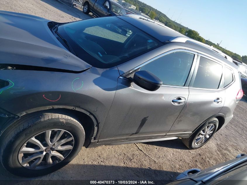 2018 Nissan Rogue Sv VIN: JN8AT2MT7JW450419 Lot: 40470373