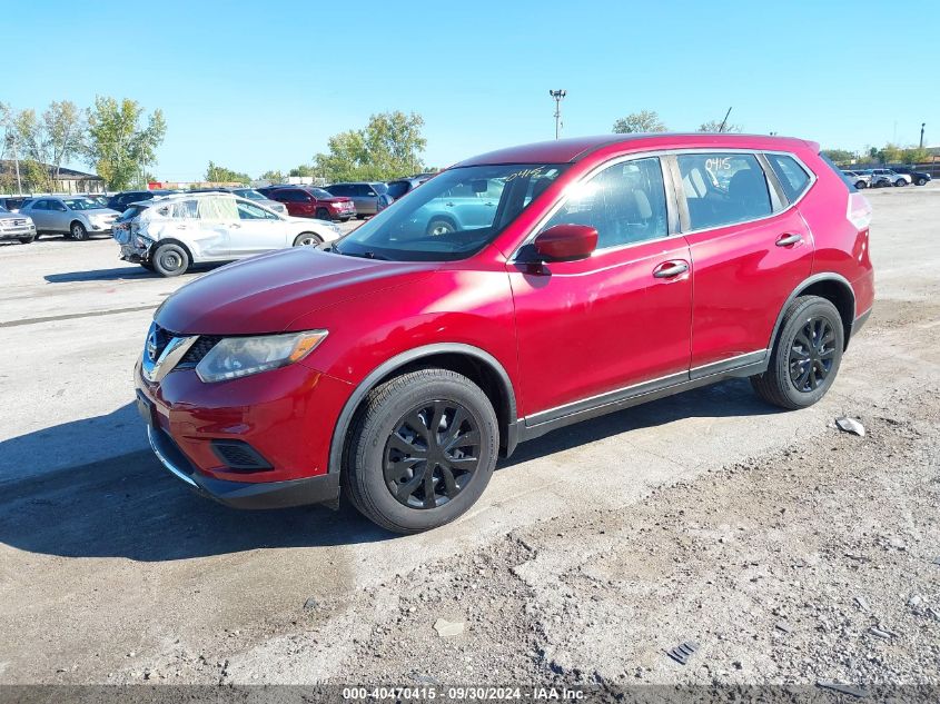 KNMAT2MV8GP654078 2016 NISSAN ROGUE - Image 2