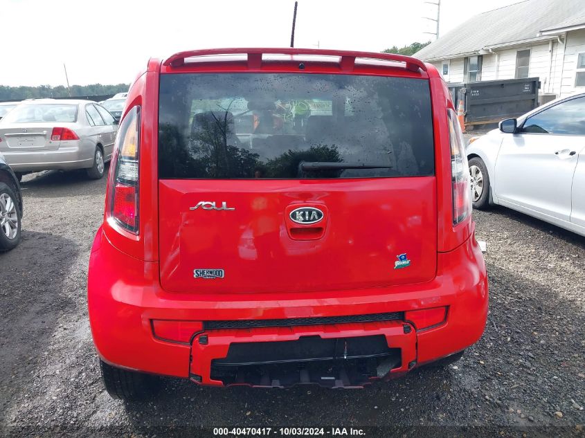 2011 Kia Soul + VIN: KNDJT2A29B7278364 Lot: 40470417