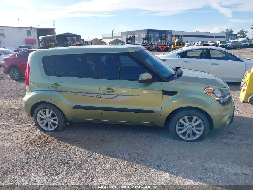 2012 Kia Soul + VIN: KNDJT2A61C7476814 Lot: 40470426