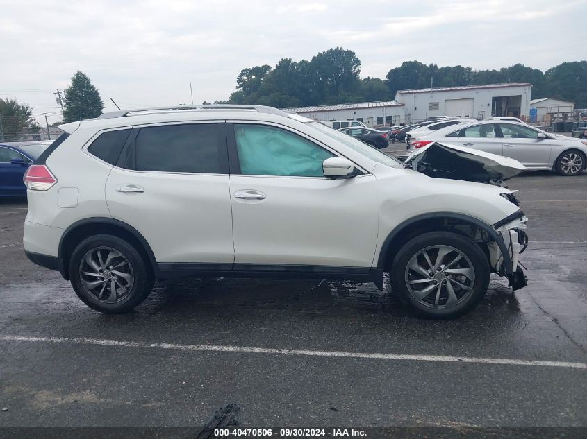 2015 Nissan Rogue S/Sl/Sv VIN: 5N1AT2MV3FC859499 Lot: 40470506