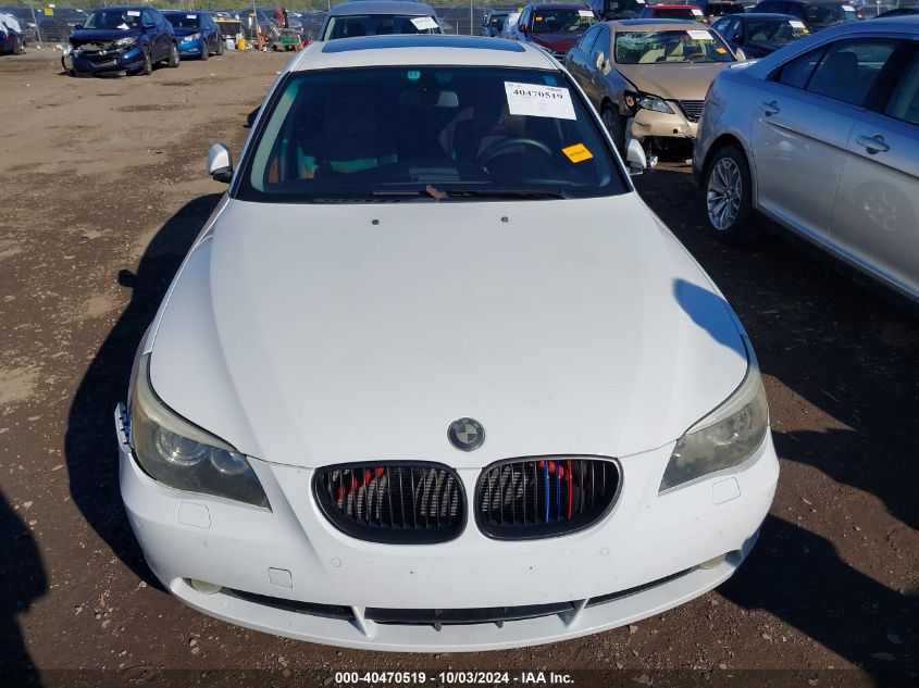 2005 BMW 545I VIN: WBANB33525CN67466 Lot: 40470519