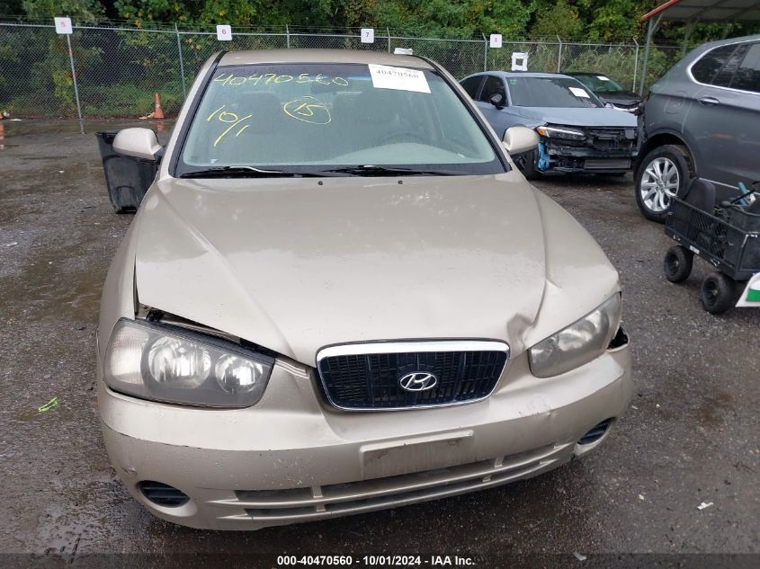 2003 Hyundai Elantra Gls/Gt VIN: KMHDN45D93U698400 Lot: 40470560