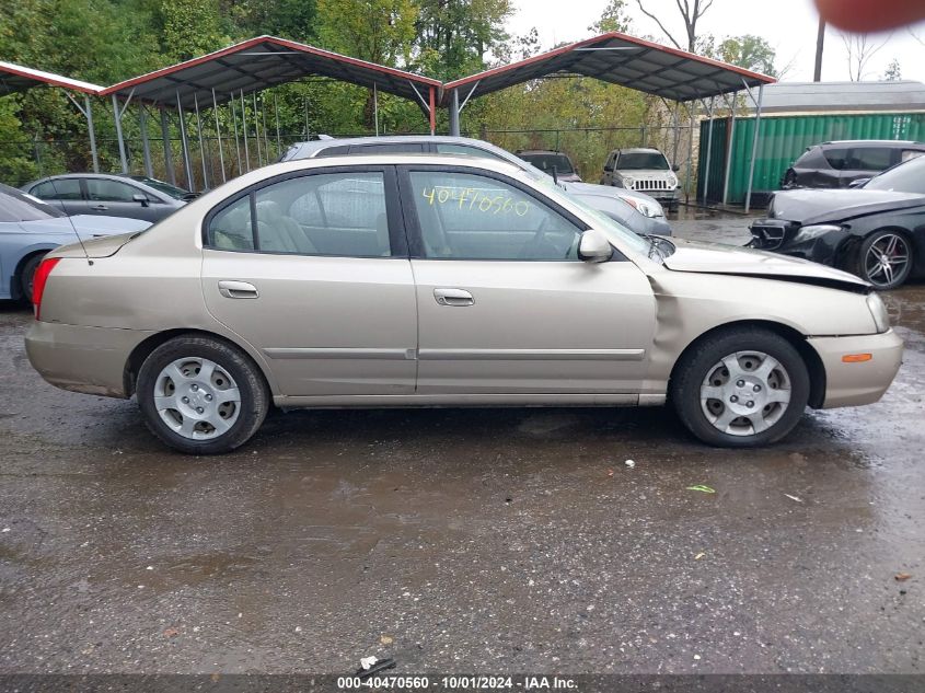 2003 Hyundai Elantra Gls/Gt VIN: KMHDN45D93U698400 Lot: 40470560