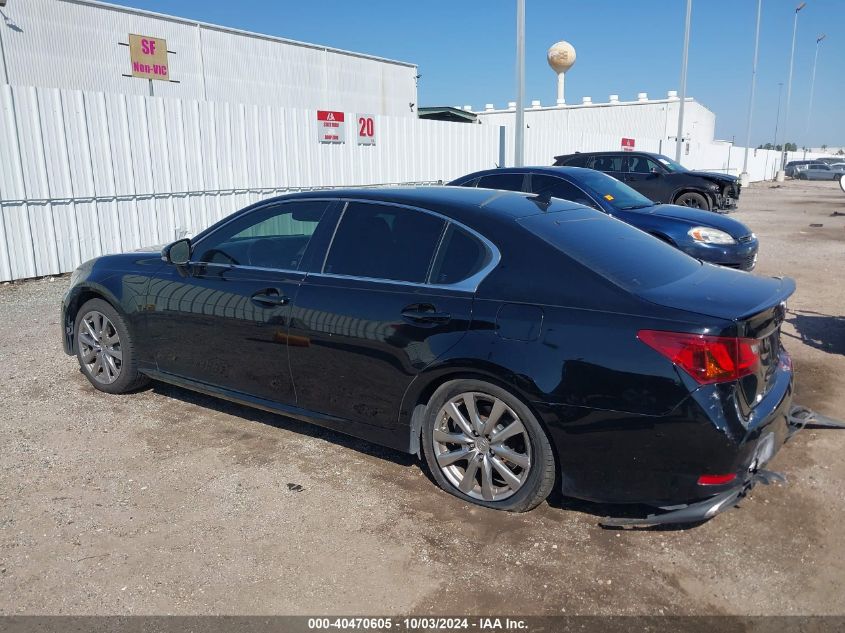 2013 Lexus Gs 350 VIN: JTHBE1BL9D5022402 Lot: 40470605