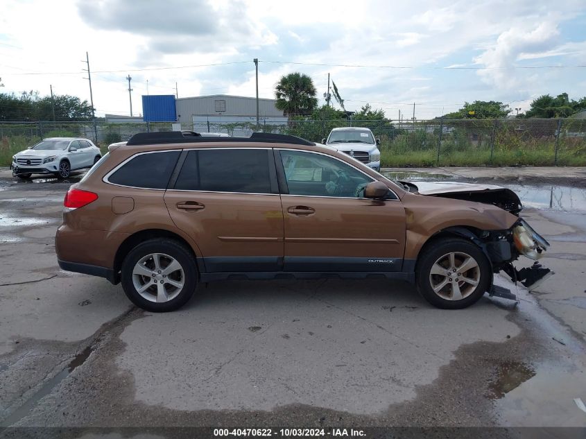 2013 Subaru Outback 2.5I Limited VIN: 4S4BRCKC1D3232730 Lot: 40470622