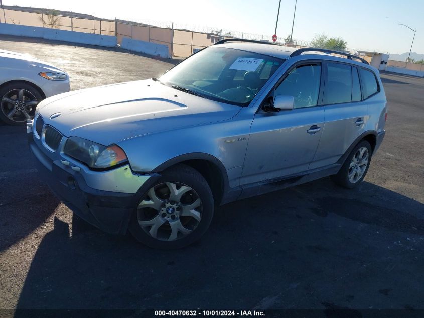 2004 BMW X3 3.0I VIN: WBXPA93434WD00199 Lot: 40470632