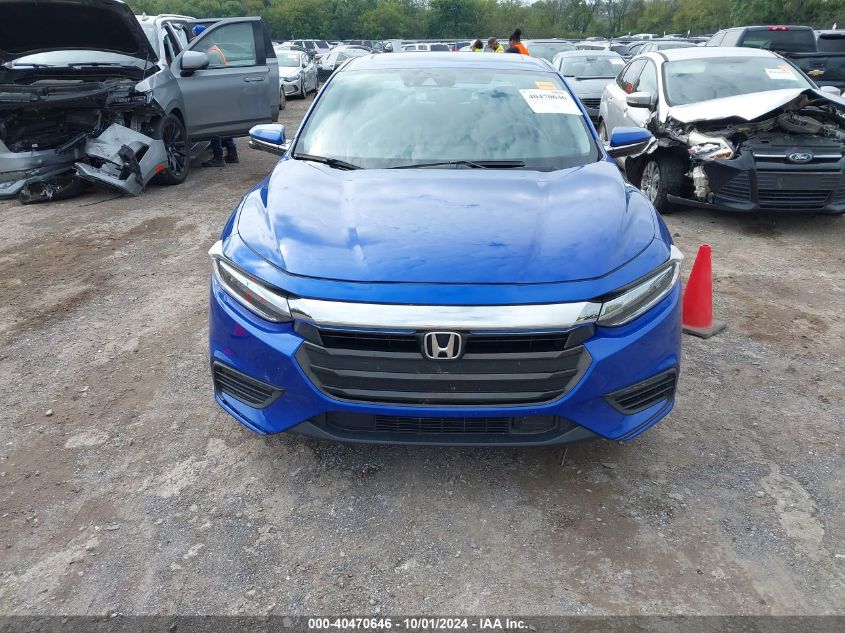 2019 Honda Insight Touring VIN: 19XZE4F99KE018738 Lot: 40470646