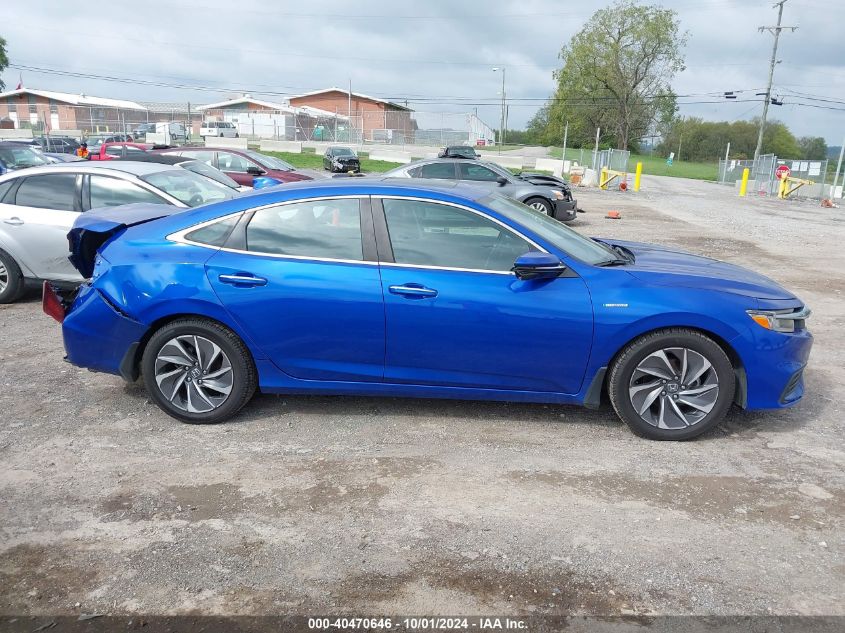 2019 Honda Insight Touring VIN: 19XZE4F99KE018738 Lot: 40470646