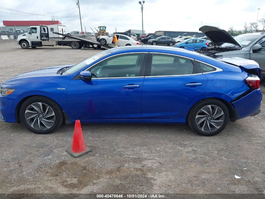 2019 Honda Insight Touring VIN: 19XZE4F99KE018738 Lot: 40470646