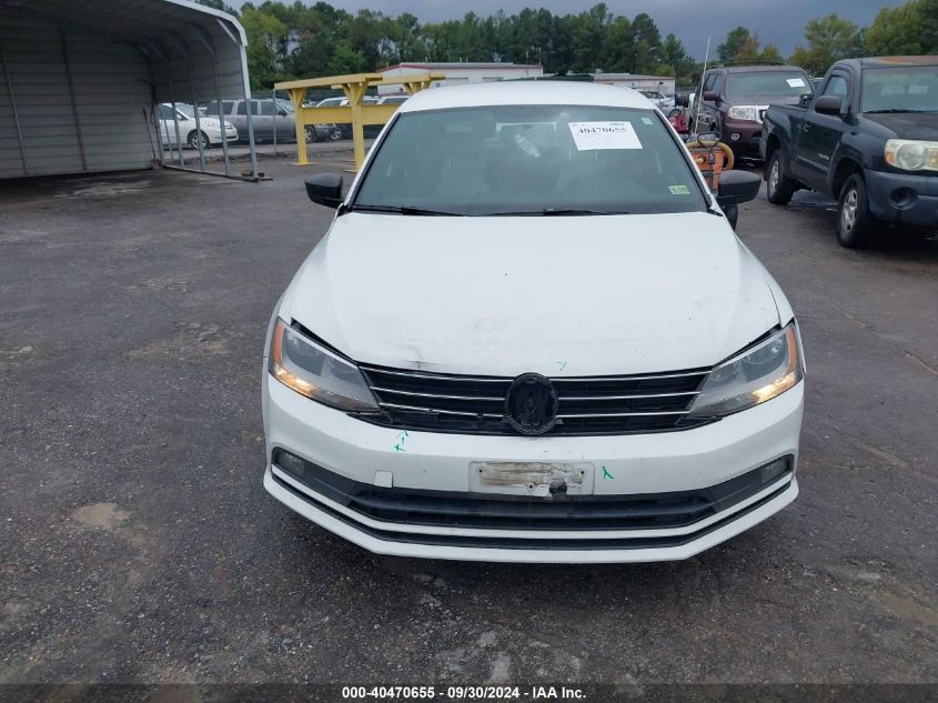 2016 Volkswagen Jetta 1.8T Sport VIN: 3VWD17AJ9GM278365 Lot: 40470655