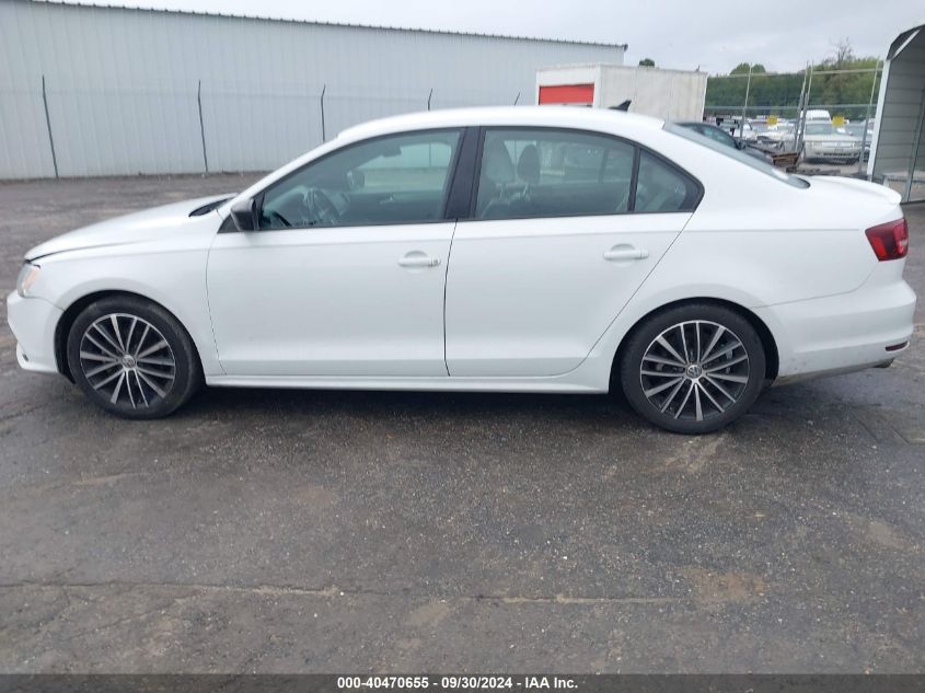 2016 Volkswagen Jetta 1.8T Sport VIN: 3VWD17AJ9GM278365 Lot: 40470655