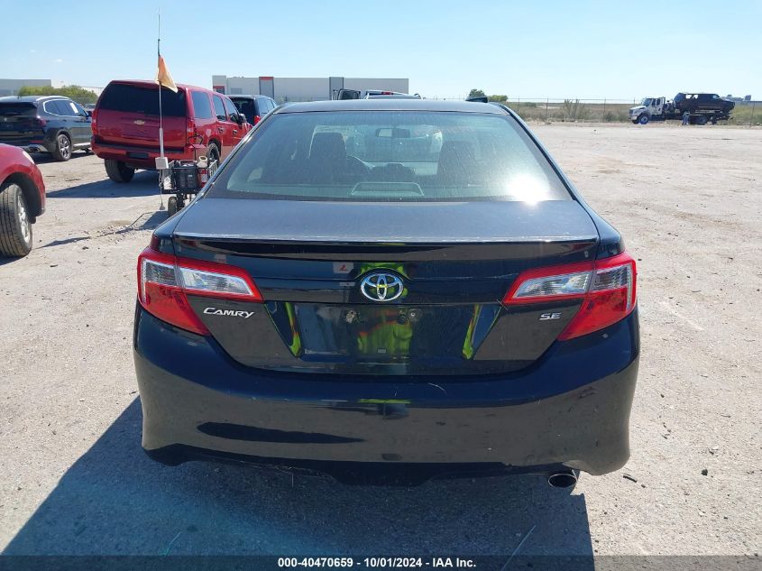 2012 Toyota Camry Se VIN: 4T1BF1FK1CU134370 Lot: 40470659