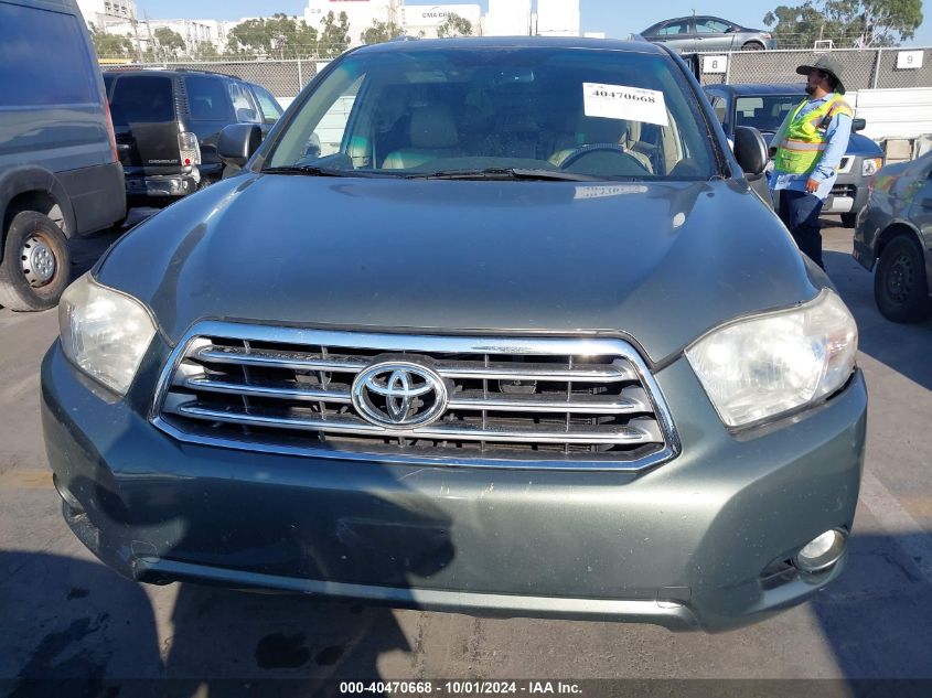 2010 Toyota Highlander Limited V6 VIN: 5TDDK3EHXAS006771 Lot: 40470668