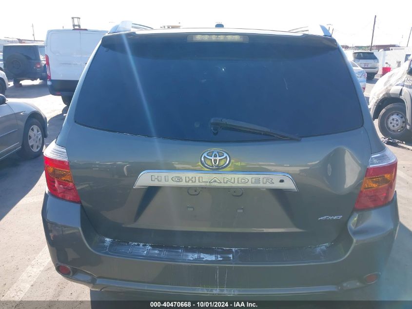 5TDDK3EHXAS006771 2010 Toyota Highlander Limited V6