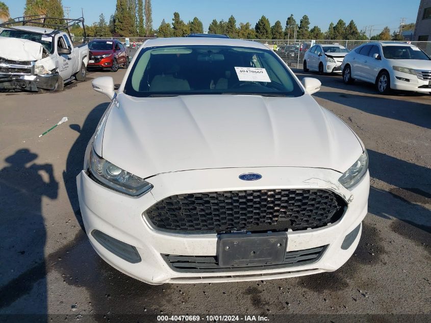 2013 Ford Fusion Se VIN: 3FA6P0HR4DR103104 Lot: 40470669