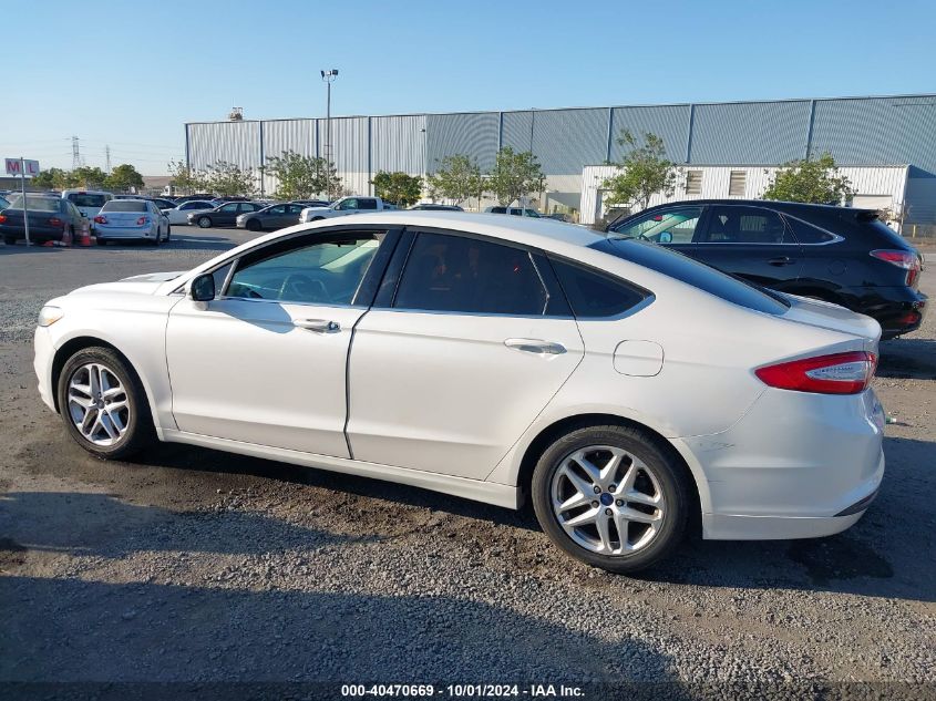 2013 Ford Fusion Se VIN: 3FA6P0HR4DR103104 Lot: 40470669