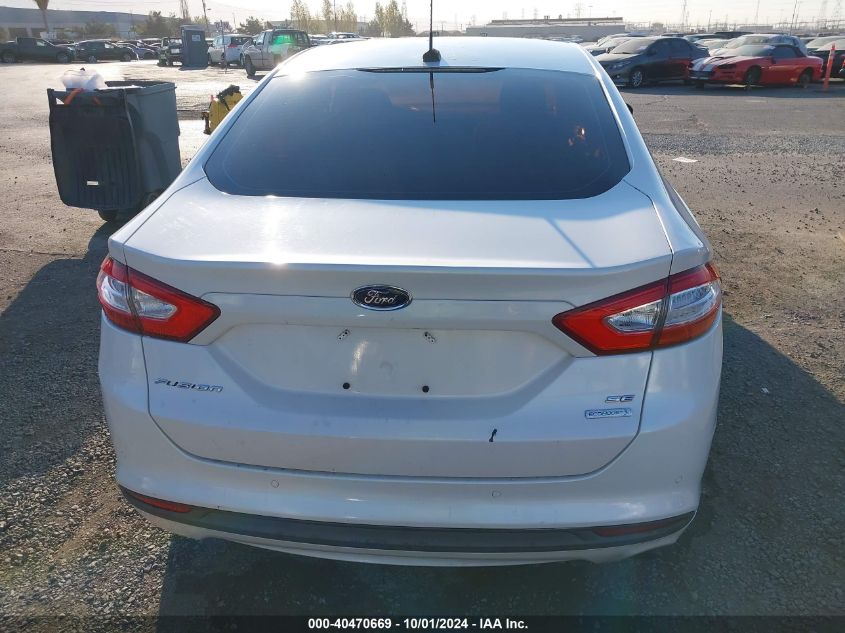 2013 Ford Fusion Se VIN: 3FA6P0HR4DR103104 Lot: 40470669