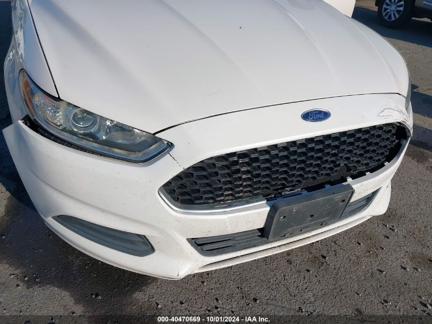 2013 Ford Fusion Se VIN: 3FA6P0HR4DR103104 Lot: 40470669