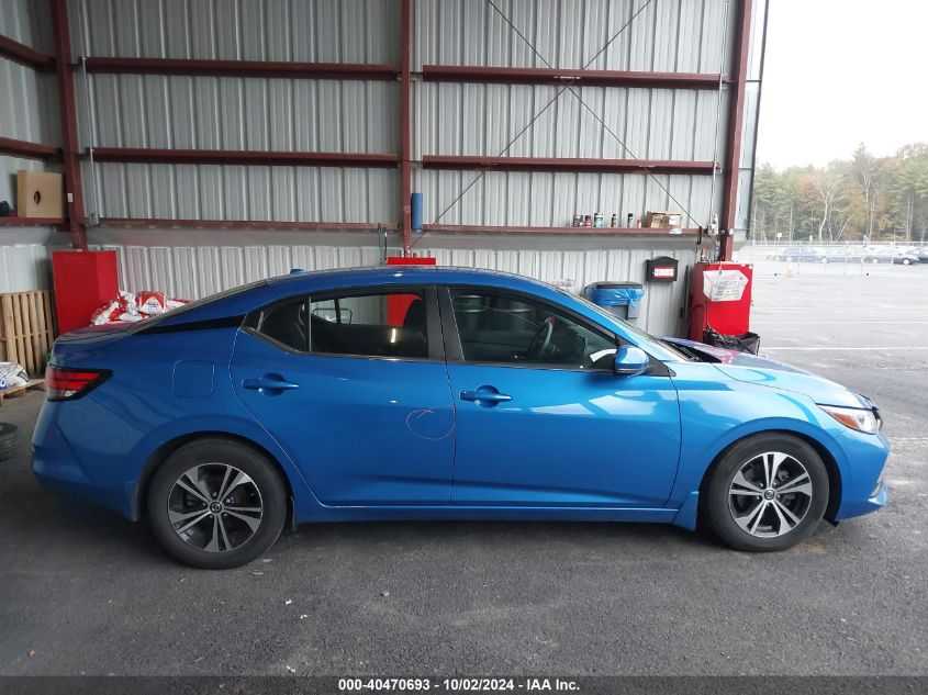 2020 Nissan Sentra Sv Xtronic Cvt VIN: 3N1AB8CV8LY249602 Lot: 40470693