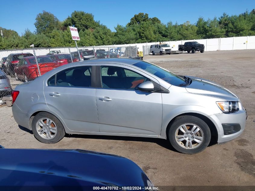 1G1JC5SGXD4157870 2013 Chevrolet Sonic Lt Auto