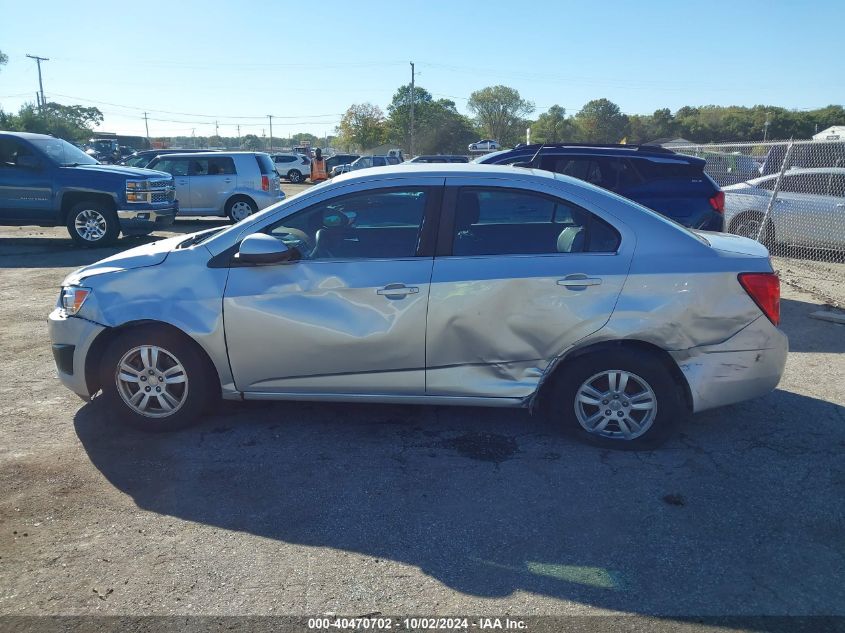 1G1JC5SGXD4157870 2013 Chevrolet Sonic Lt Auto