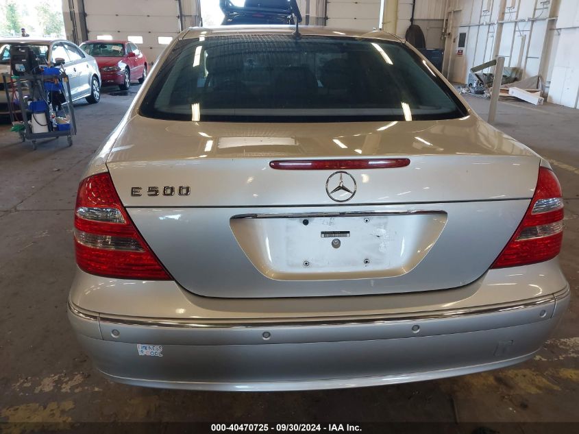 2003 Mercedes-Benz E 500 VIN: WDBUF70J23A126326 Lot: 40470725