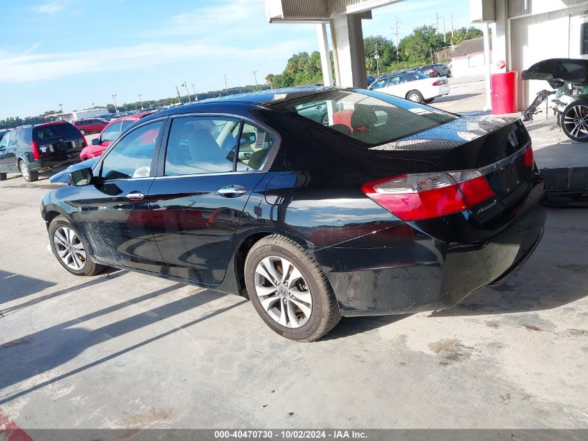 1HGCR2F30DA117823 2013 Honda Accord Lx