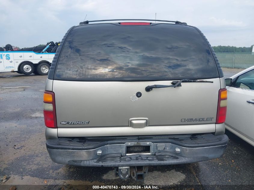 2001 Chevrolet Tahoe Lt VIN: 1GNEC13T11R130771 Lot: 40470743