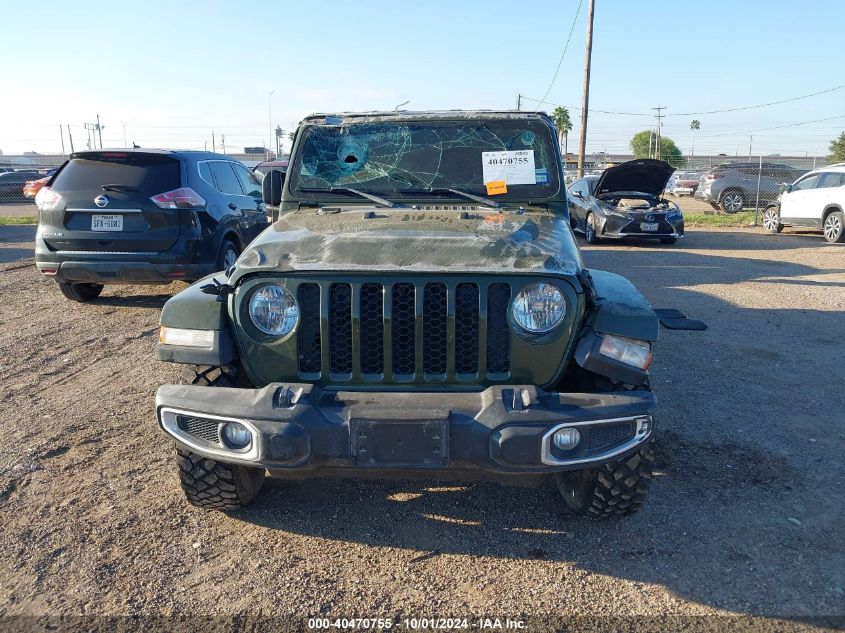 2022 Jeep Gladiator Sport VIN: 1C6HJTAG3NL130381 Lot: 40470755