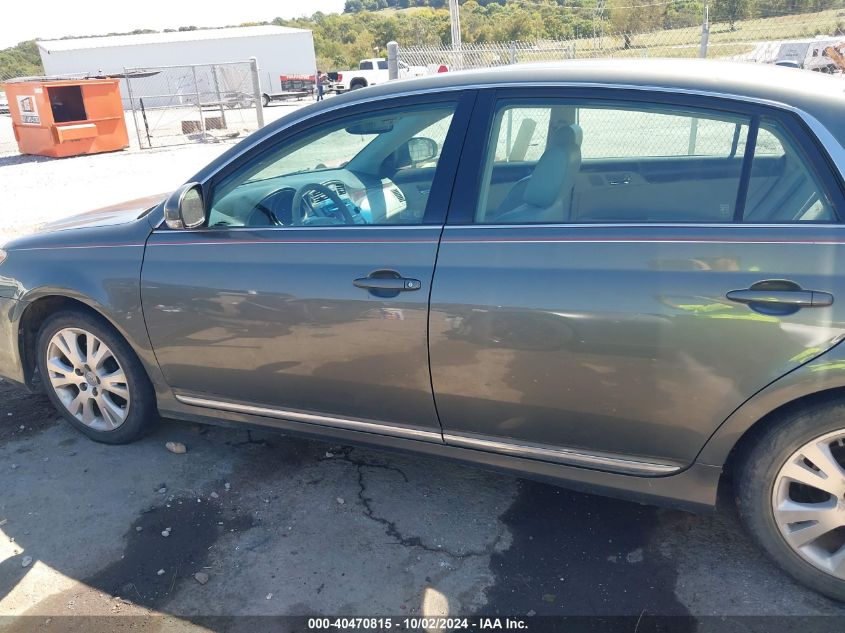 2011 Toyota Avalon VIN: 4T1BK3DB4BU387255 Lot: 40470815