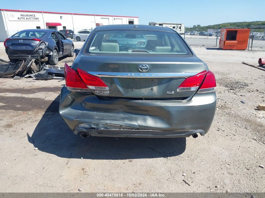 2011 Toyota Avalon VIN: 4T1BK3DB4BU387255 Lot: 40470815