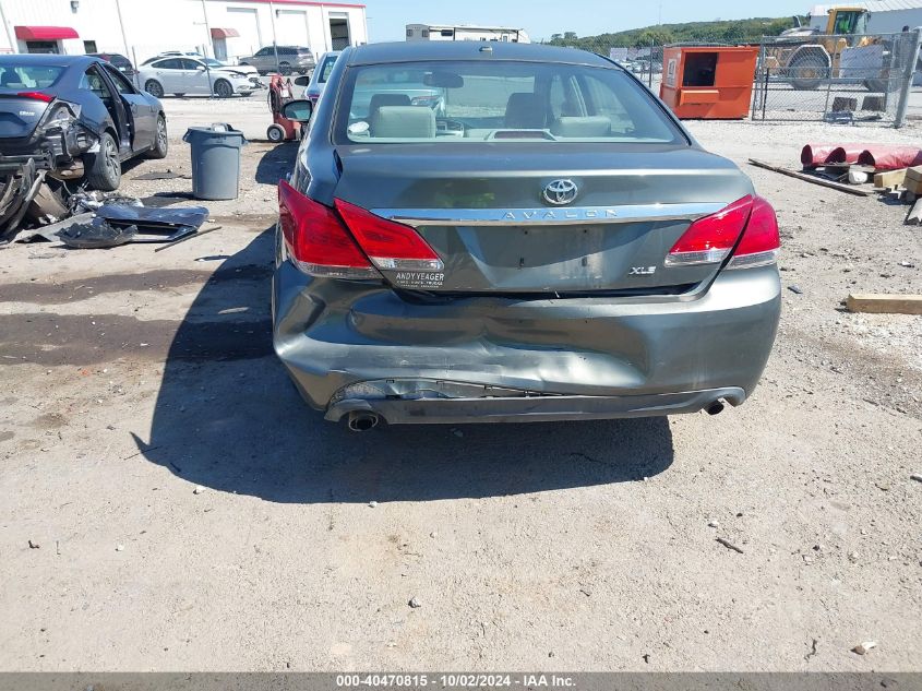 2011 Toyota Avalon VIN: 4T1BK3DB4BU387255 Lot: 40470815