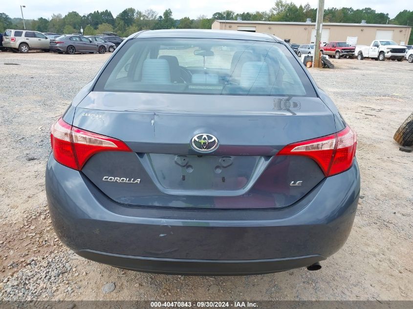 2018 Toyota Corolla Le VIN: 2T1BURHE4JC003119 Lot: 40470843