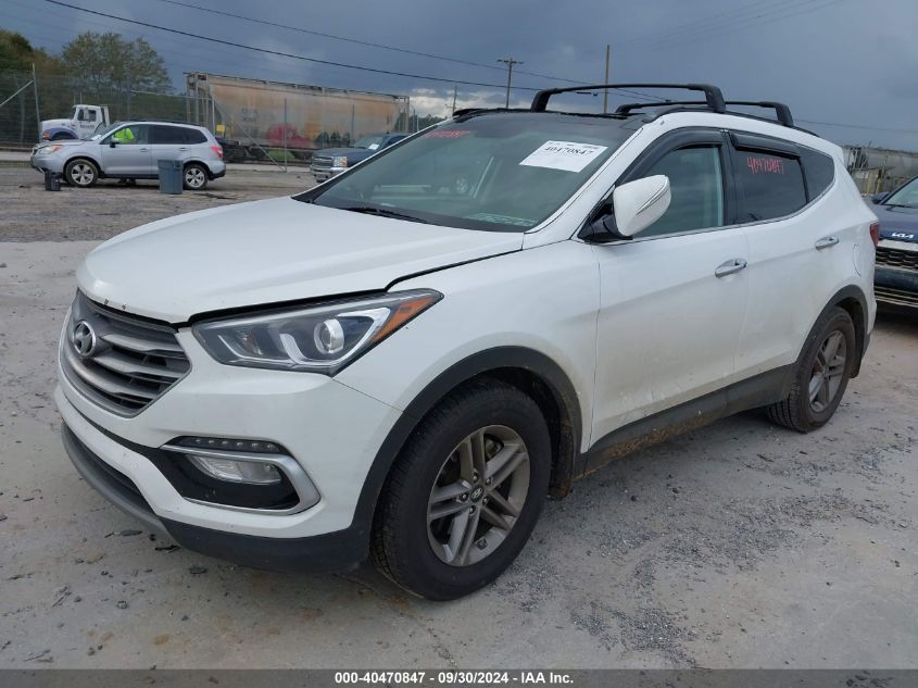 VIN 5NMZU3LB7JH087844 2018 Hyundai Santa Fe, Sport... no.2